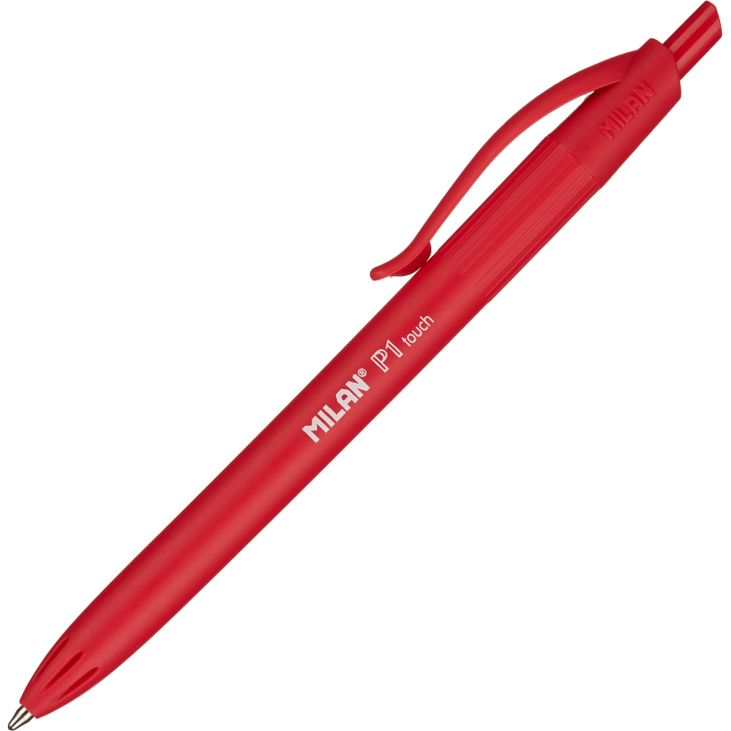 Ручка шариковая MILAN P1 Touch, 1,0мм, красный, 176512925, (3шт.)