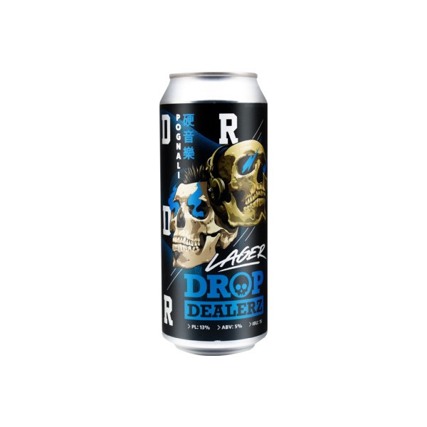 

Пиво Rock'n'Beer Drop Dealerz Lager светлое 0,5 л, ТН-00003498
