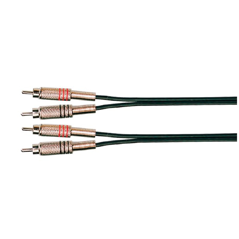 Кабель аудио 2xRCA - 2xRCA Soundking BB404-3M 3.0m