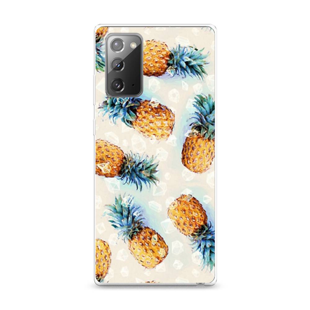 

Чехол Awog на Samsung Galaxy Note 20 / Самсунг Note 20 "Ананасы", Разноцветный, 2100950-3