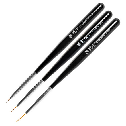 Набор кистей для дизайна IRISK черный кисть для дизайна с прозрачной ручкой irisk к374 01 1