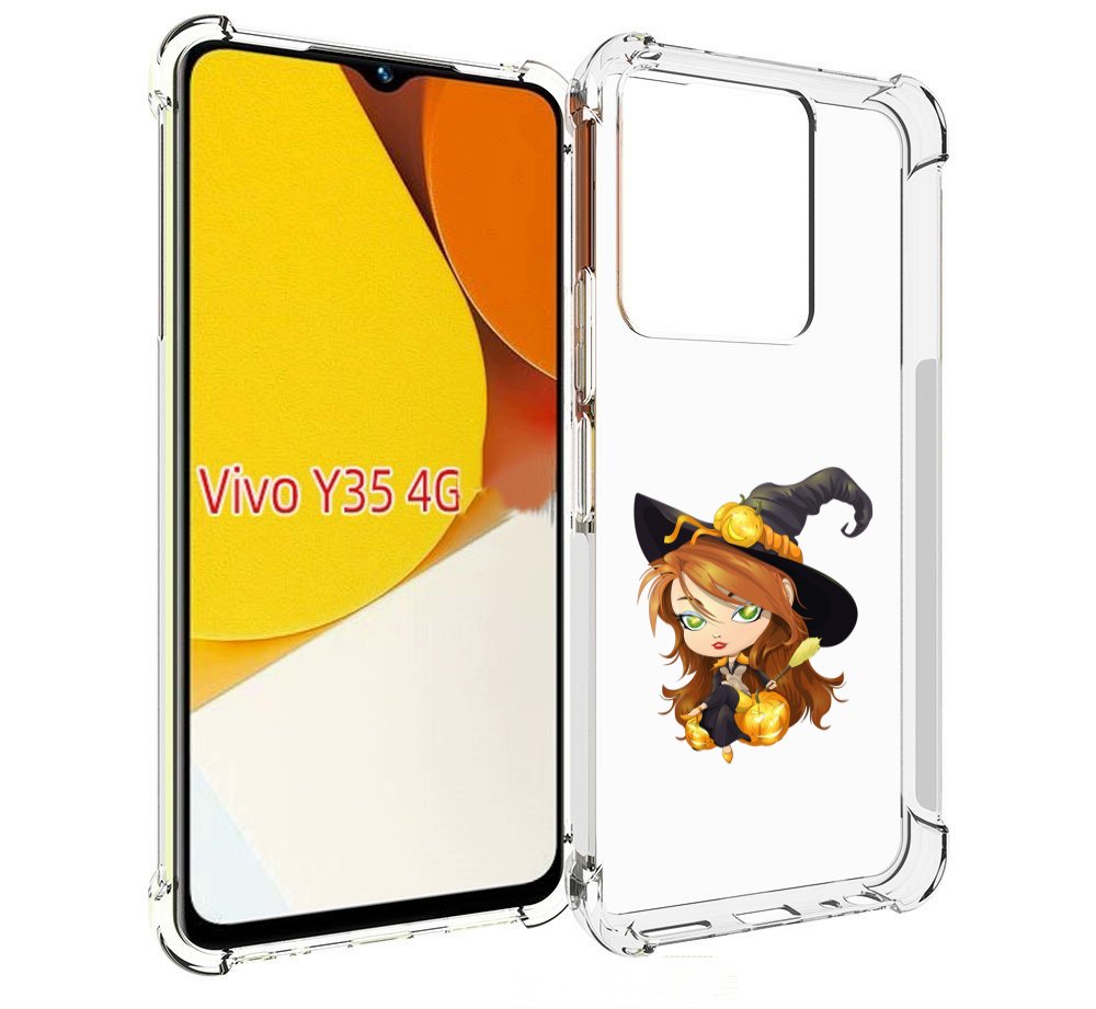 

Чехол MyPads Ведьмочка для Vivo Y35 4G 2022 / Vivo Y22, Прозрачный, Tocco