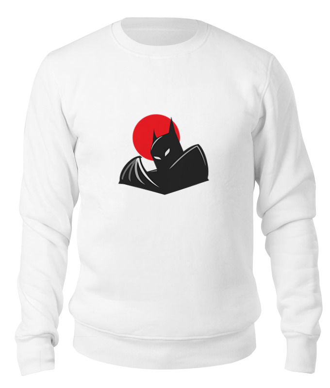 

Свитшот унисекс Printio Batman (бэтмен) белый M, Batman (бэтмен)