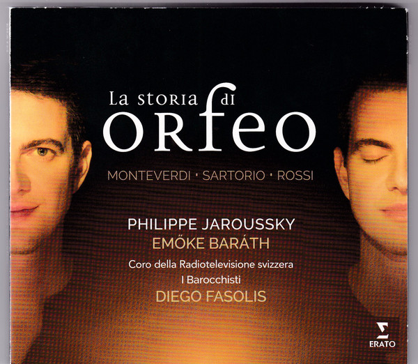 фото La storia di orfeo: philippe jaroussky (1 cd) erato