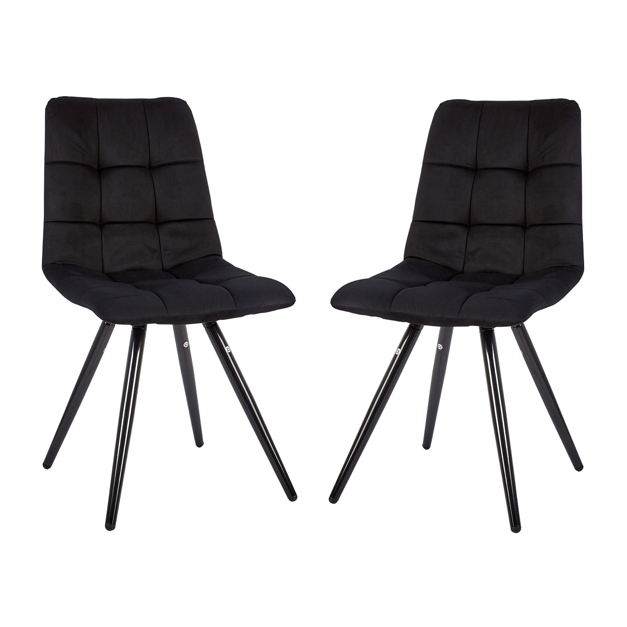 

Комплект из 2-х обеденных стульев Polini Home Berlin SM черный, Berlin SM