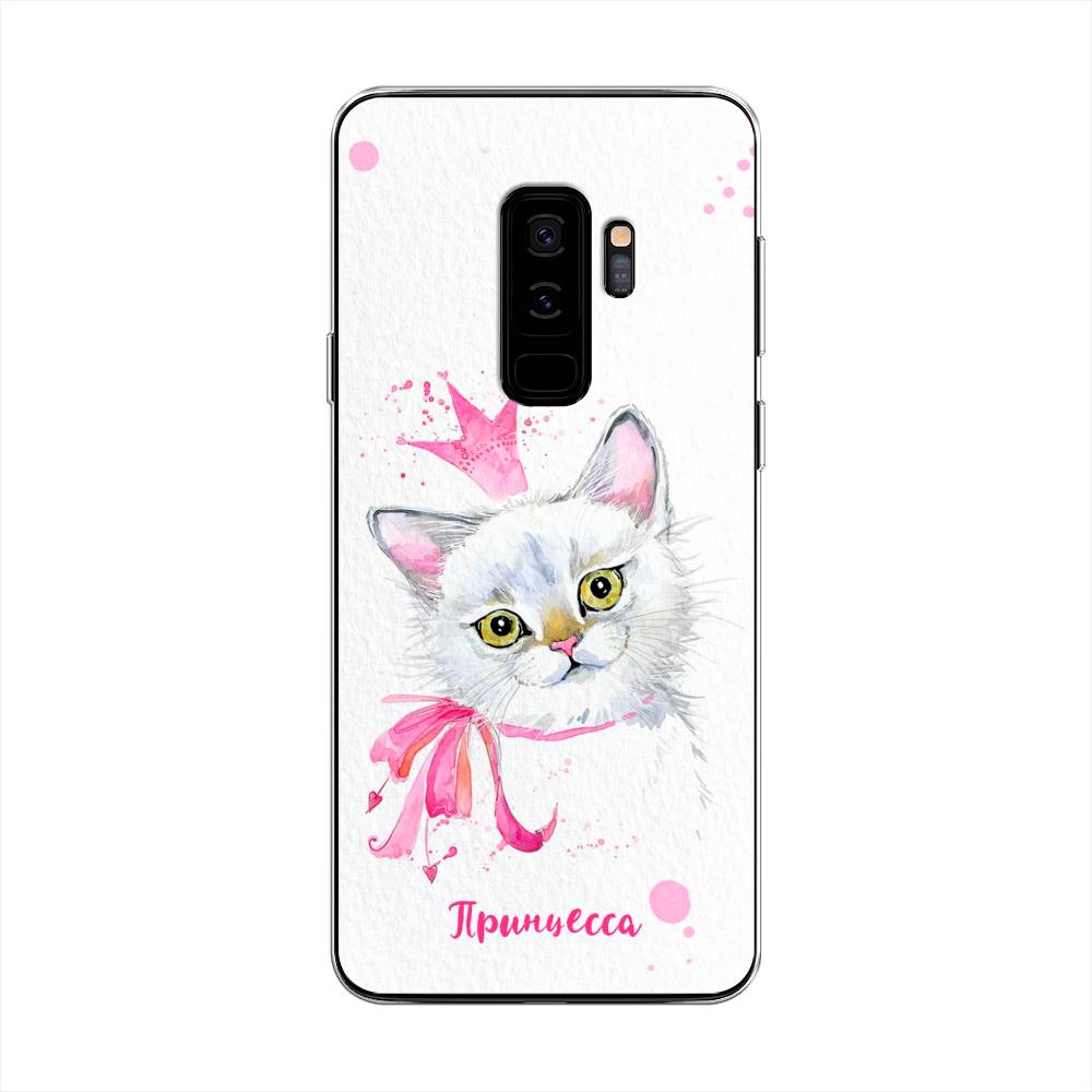 

Чехол Awog на Samsung Galaxy S9 + "Моя принцесса", Белый;розовый;серый, 25850-6