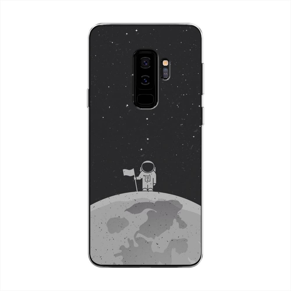 

Чехол Awog "Первый на Луне" для Samsung Galaxy S9 +, Черный, 25850-4