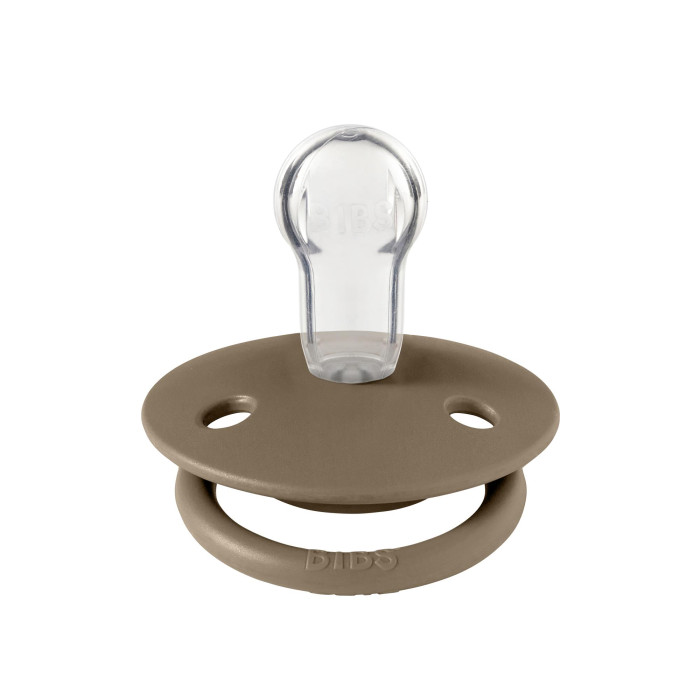 

Пустышка, BIBS, De Lux Silicone 0+ мес Dark Oak, Коричневый, 1010243
