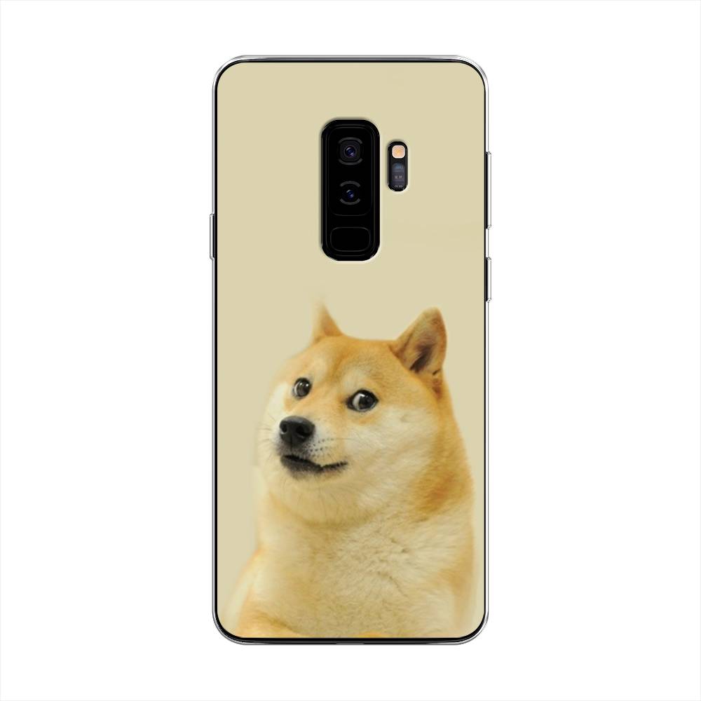

Чехол Awog на Samsung Galaxy S9 + "Собака подозревака", Коричневый;желтый;бежевый, 25850-9