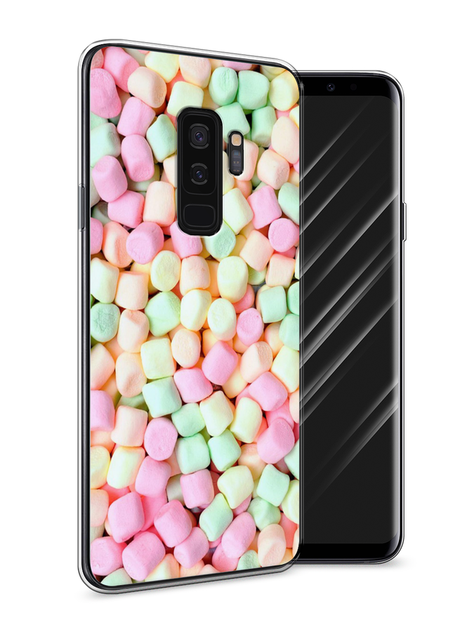 

Чехол Awog на Samsung Galaxy S9 + "Marshmallows", Зеленый;желтый;розовый, 25850-10