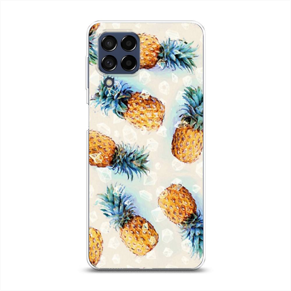 

Чехол Awog на Samsung Galaxy M53 / Самсунг M53 "Ананасы", Разноцветный, 2105850-3