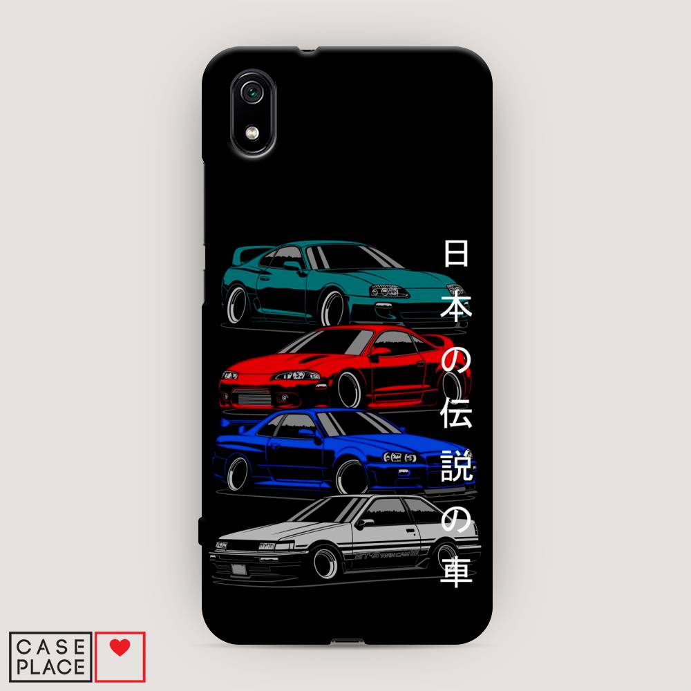 фото Пластиковый чехол "jdm legend cars" на xiaomi redmi 7a awog