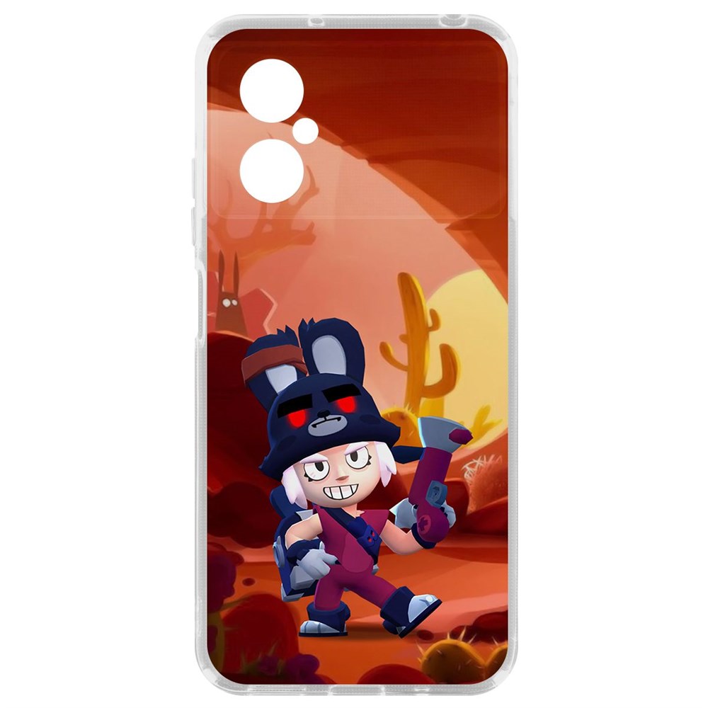 

Чехол Brawl Stars-Тёмная Зайка Пенни для Poco M4 5G