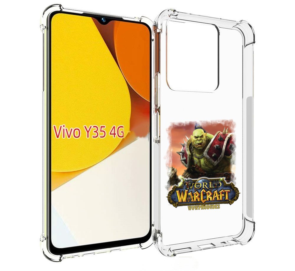 Чехол MyPads Варкрафт для Vivo Y35 4G 2022 / Vivo Y22