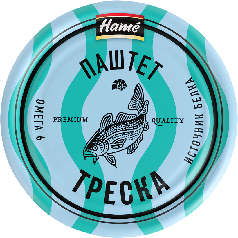 Паштет Hame из трески атлантической, 80 г