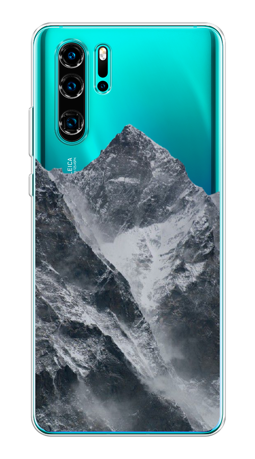 

Чехол на Huawei P30 Pro "Горы арт 4", Серый;бежевый, 67650-2