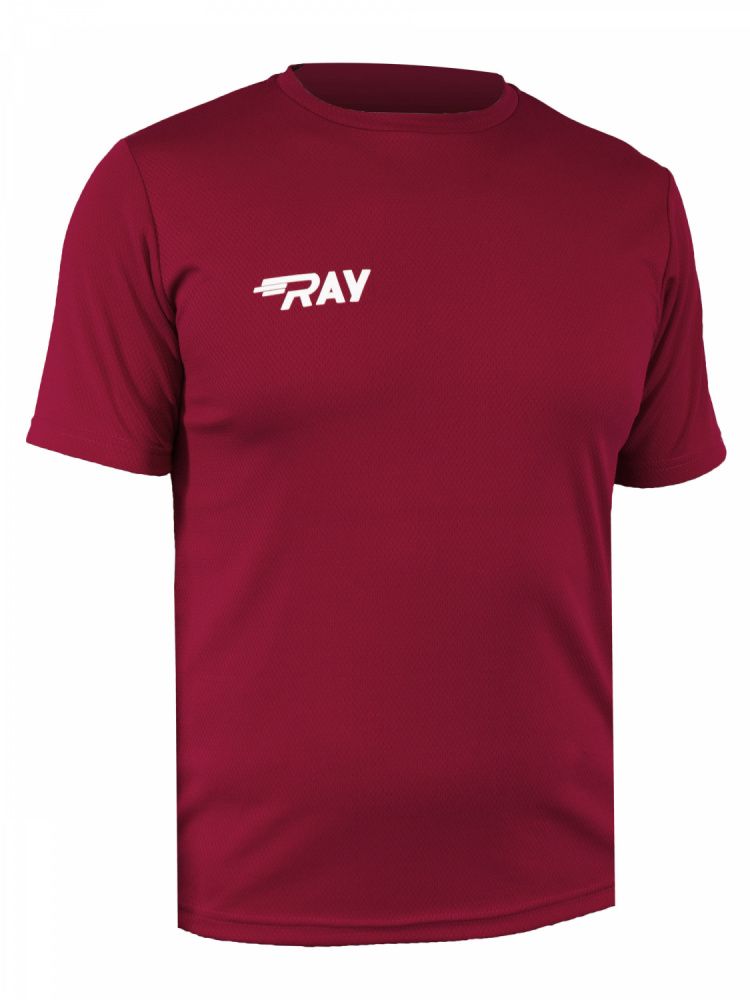

Футболка мужская RAY 881M-12 бордовая 60 RU, Бордовый, 881M-12