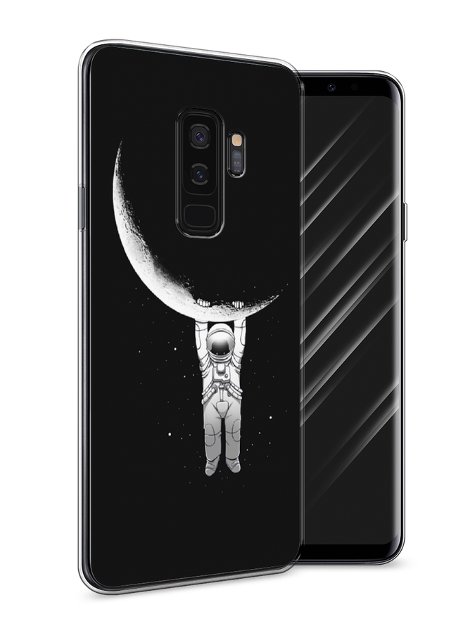 

Чехол Awog на Samsung Galaxy S9 + "Космонавт", Белый;черный, 25850-4