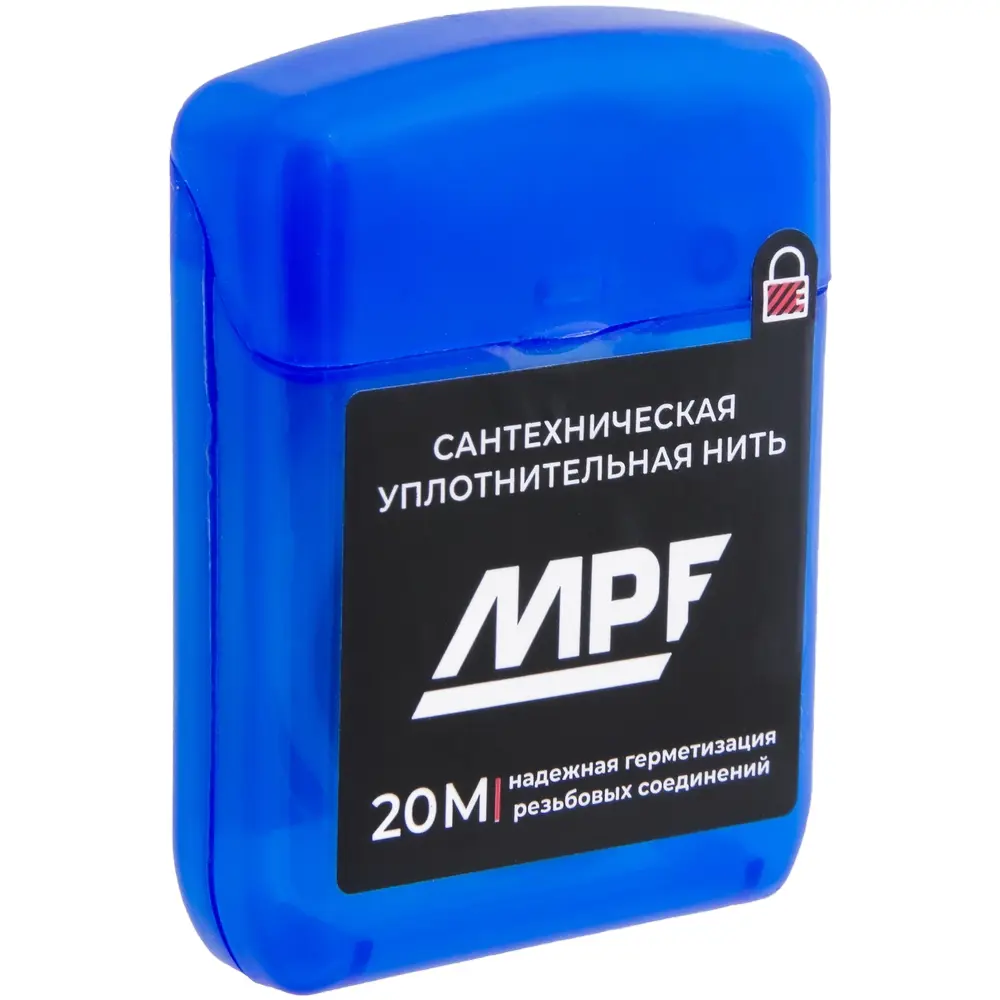 

Нить сантехническая MPF для резьбовых соединений 20 м, Белый