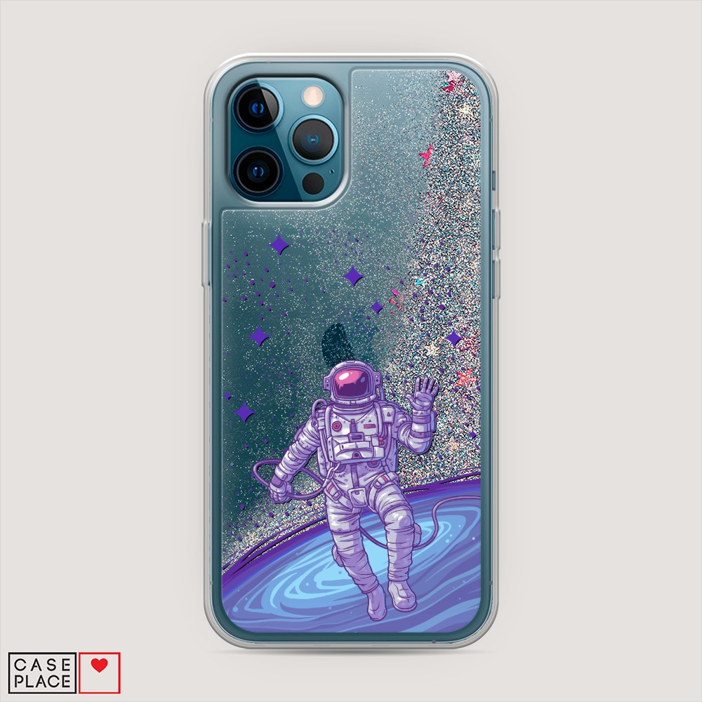 

Чехол Awog на Apple iPhone 12 Pro Max / Айфон 12 Pro Max "Космонавт в открытом космосе", Разноцветный, 12791-1