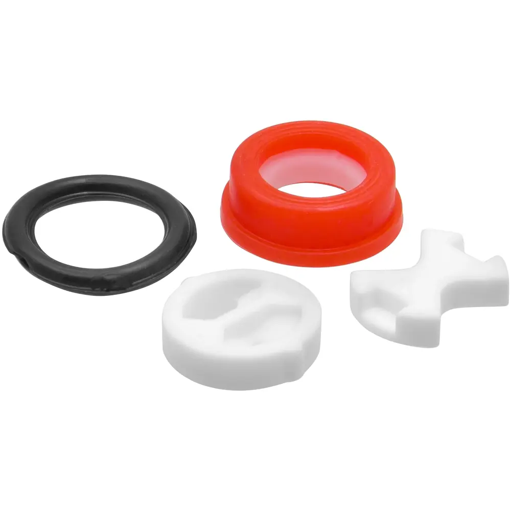 Ремонтный набор для керамической кран-буксы 1/2" для импортного смесителя резина/пластик