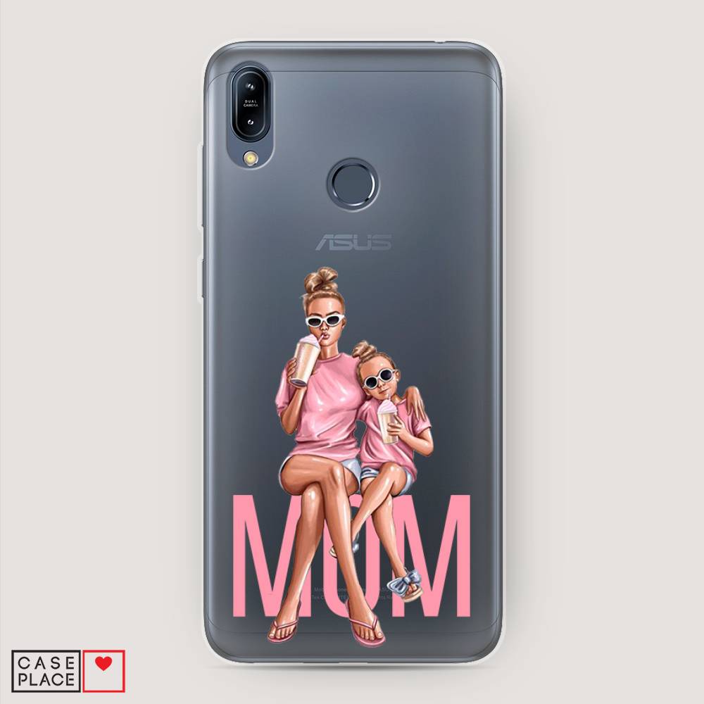 фото Чехол awog "lovely mom" для asus zenfone max m2 zb633kl