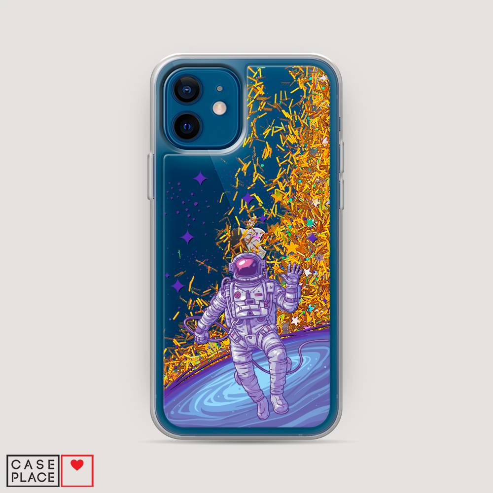 

Чехол Awog на Apple iPhone 12 mini / Айфон 12 mini "Космонавт в открытом космосе", Разноцветный, 12690-1