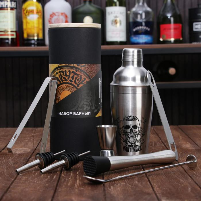 

Набор для приготовления коктейлей "Bartender" (8 предметов)