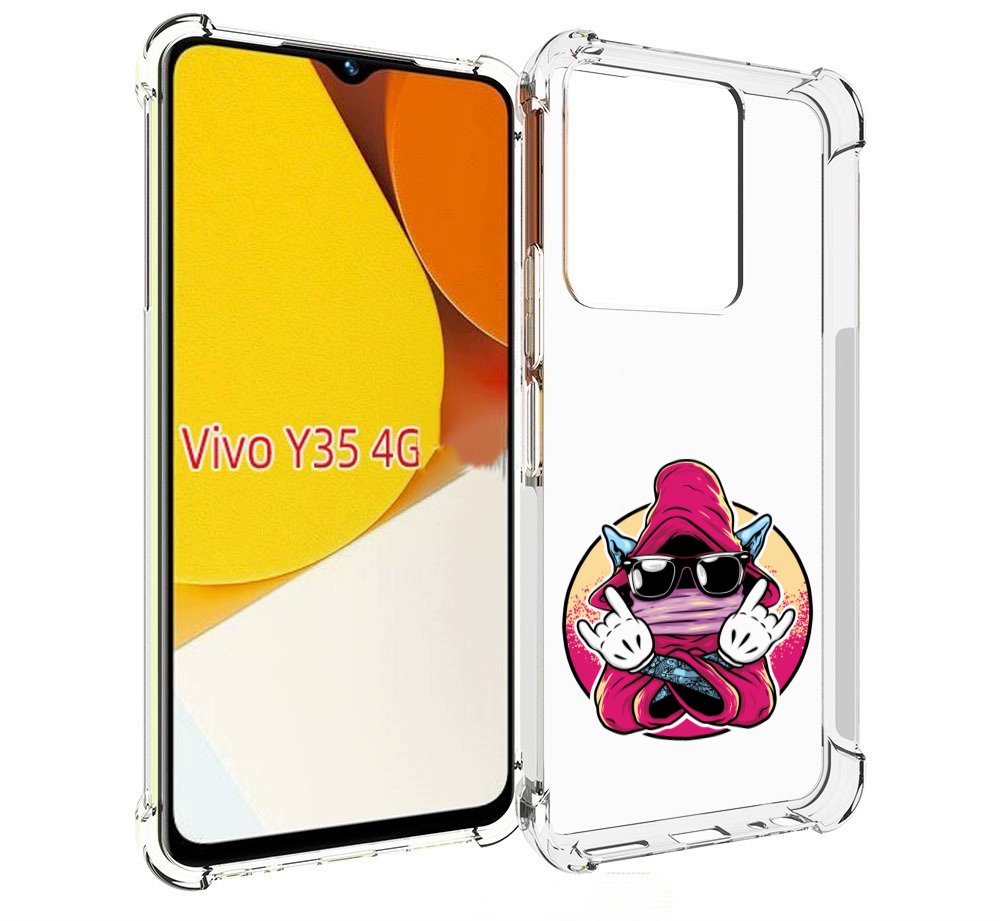 

Чехол MyPads йоу для Vivo Y35 4G 2022 / Vivo Y22, Прозрачный, Tocco