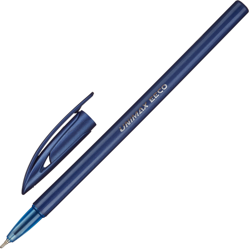 Ручка шариковая неавтоматическая Unimax EECO 0,7мм, син, масл, неавтомат, (20шт.)