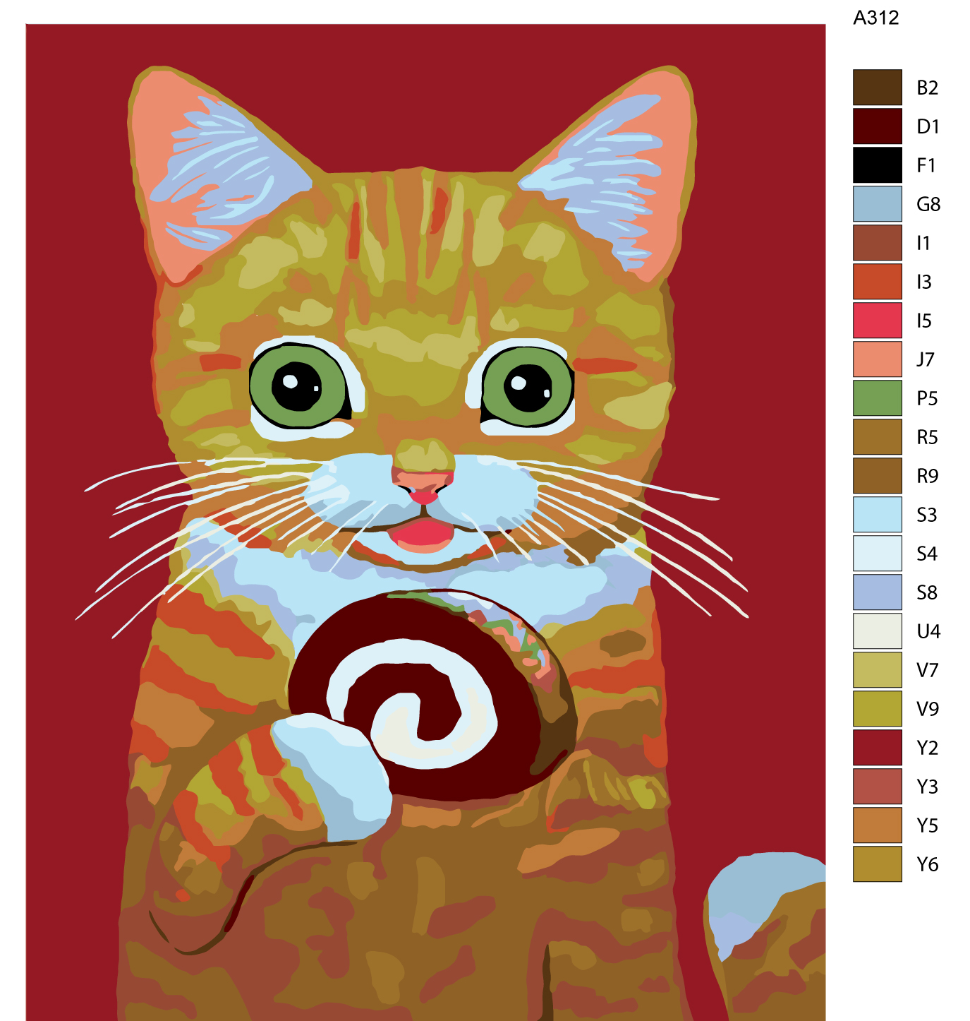 

Картина по номерам, "Живопись по номерам", 60х 75, A312, A312