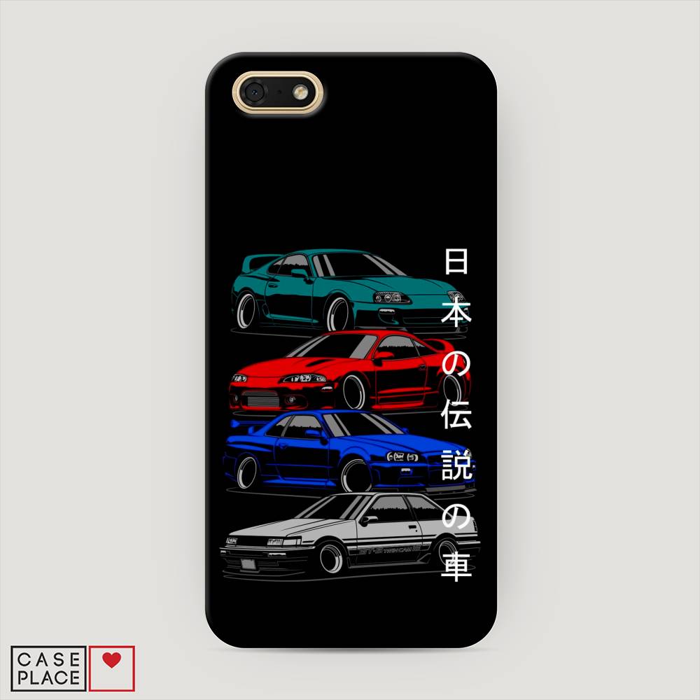

Чехол Awog "JDM Legend cars" для Huawei Y5 Prime 2018, 66320-4