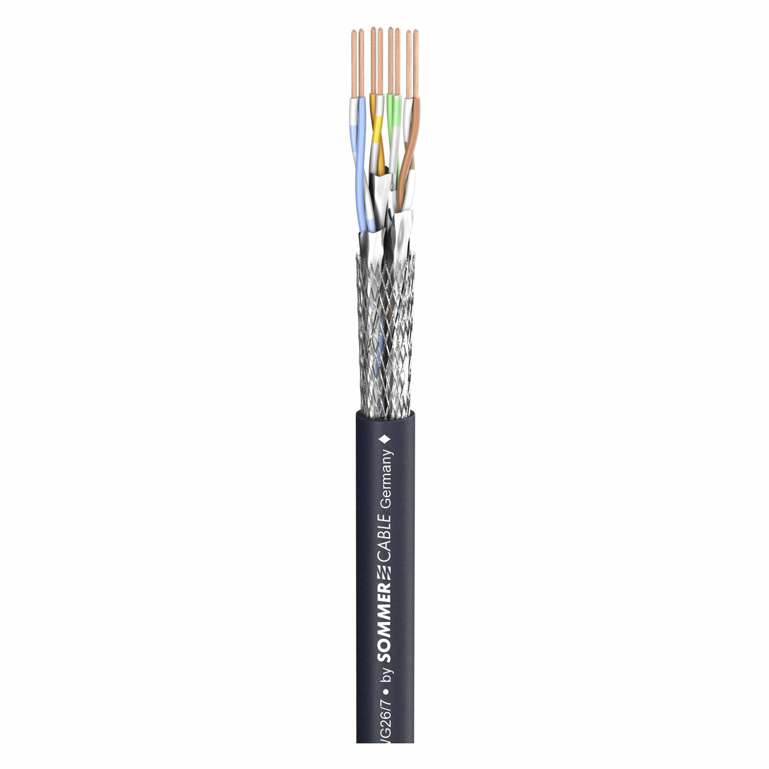 Кабель витая пара в нарезку Sommer Cable 580-0401 SC-Mercator CAT6a 58770₽