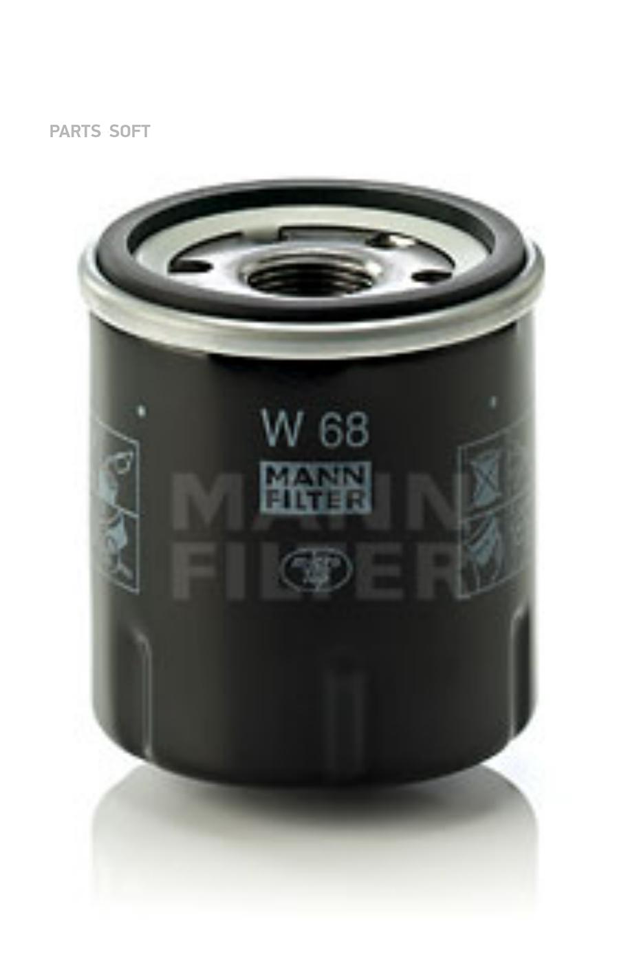 

MANN-FILTER W 68 Фильтр масляный