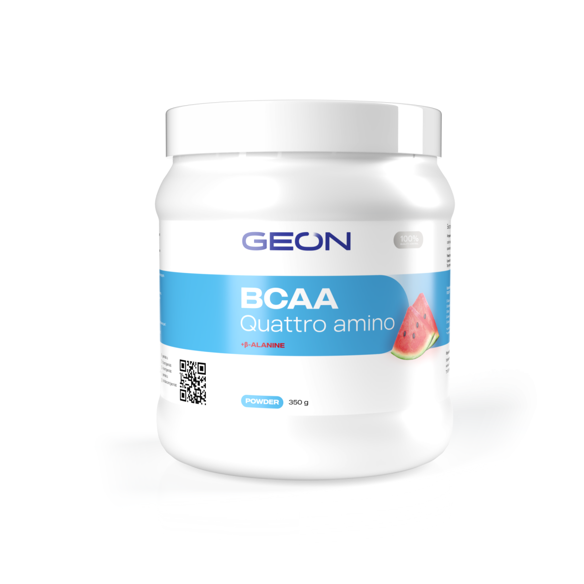 фото Bcaa quattro amino geon, 350 г, арбуз