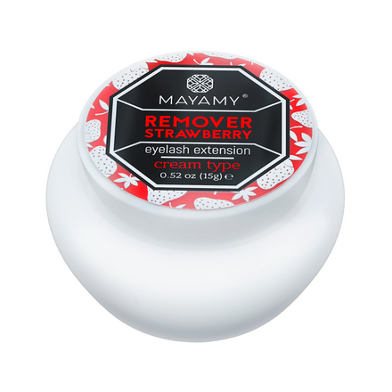 

Ремувер MAYAMY для ресниц Strawberry, кремовый, 15 г
