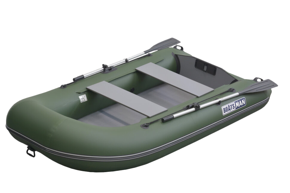 Надувная лодка BoatsMan BT300 (оливковый)