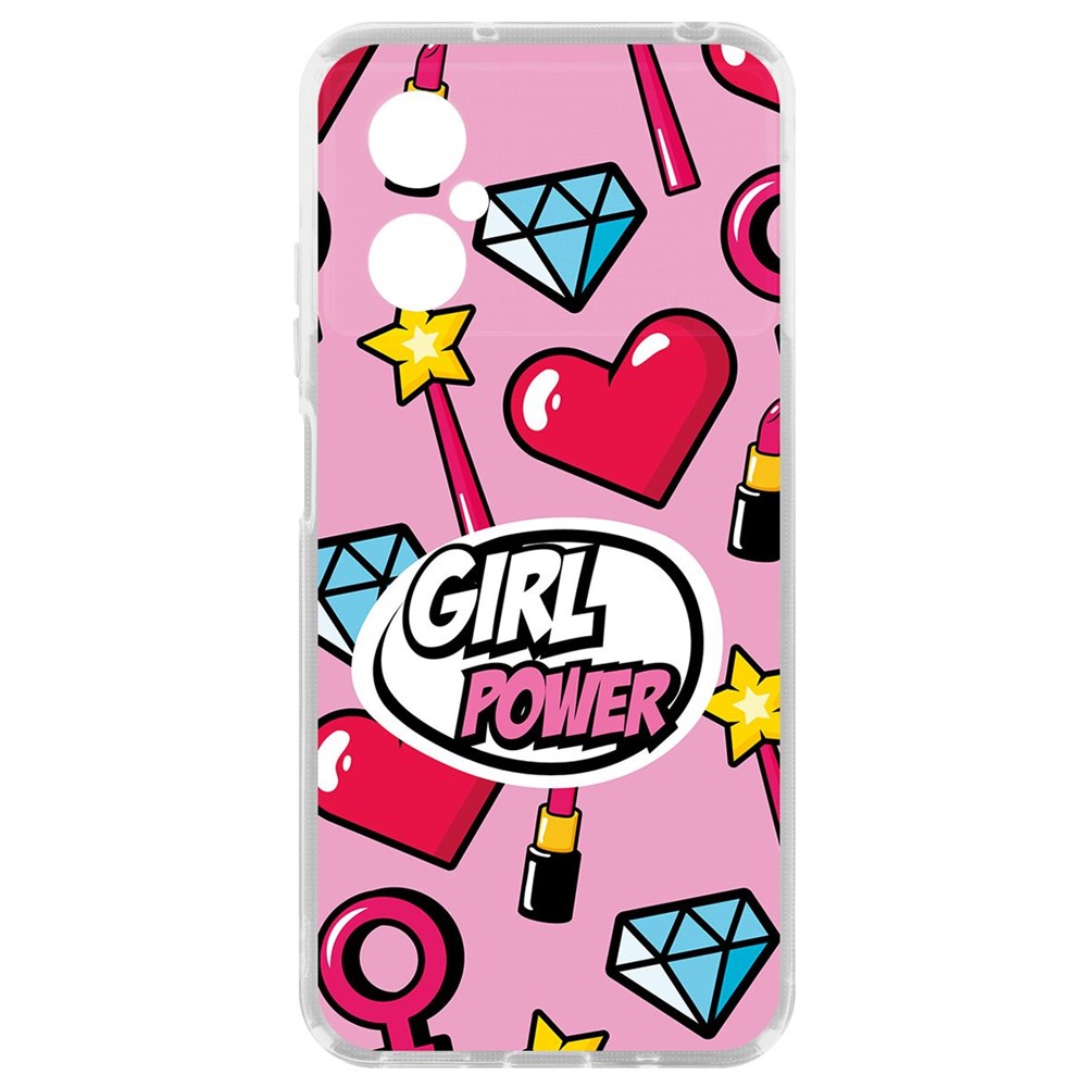 

Чехол Girl Power для Poco M4 5G, Прозрачный