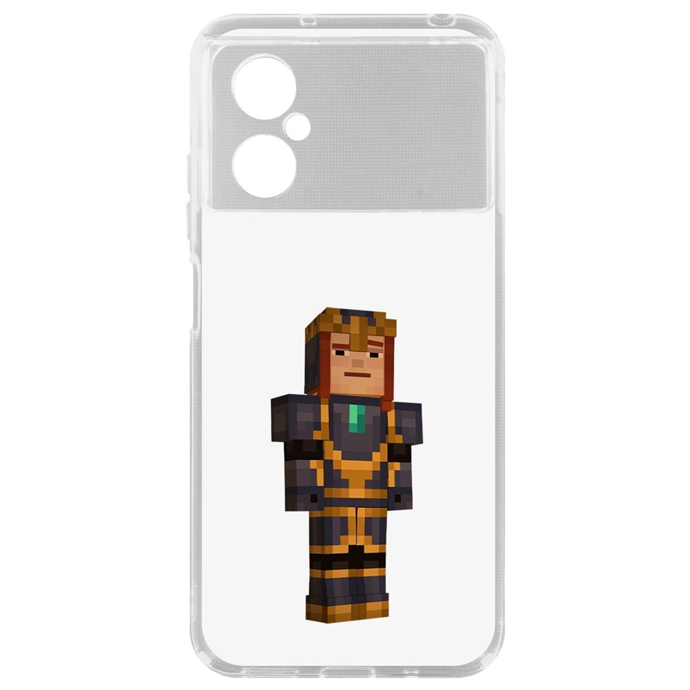 

Чехол Minecraft-Петра для Poco M4 5G