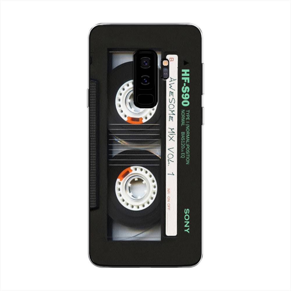 

Чехол Awog "Кассета" для Samsung Galaxy S9 +, Черный, 25850-10