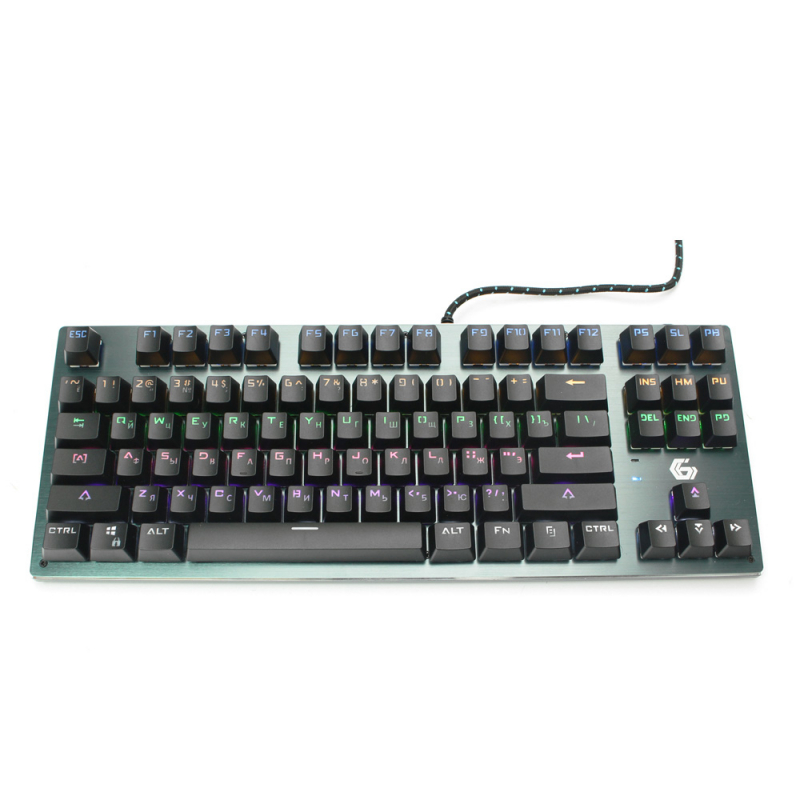 Проводная игровая клавиатура Gembird KB-G540L черный ()