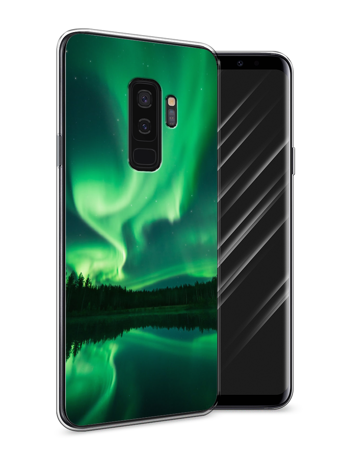 

Чехол Awog на Samsung Galaxy S9 + "Ночные пейзажи 7", Зеленый;черный, 25850-4
