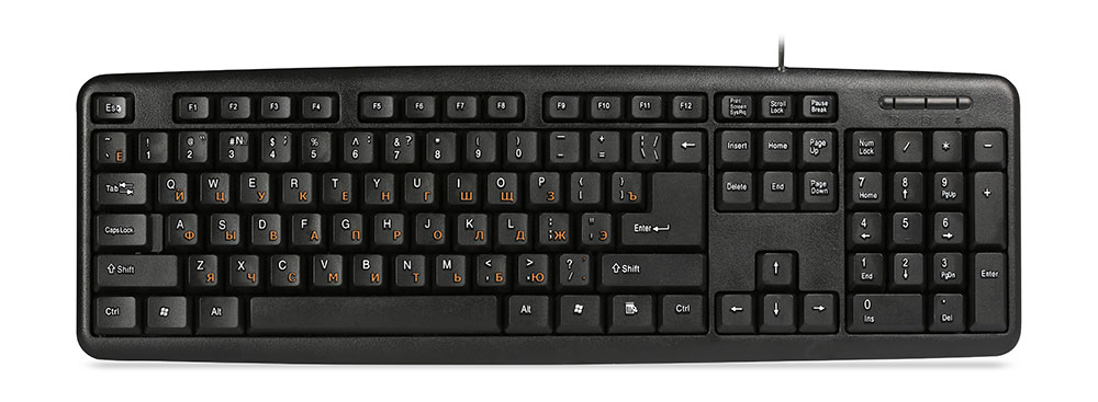 Клавиатура SmartBuy ONE 112 Black (SBK-112U-K)