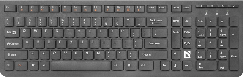 Проводная клавиатура Defender UltraMate SM-535 Black