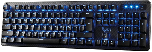 

Клавиатура игровая механическая Smartbuy RUSH 312 USB черная Carbon / SBK-312MG-K
