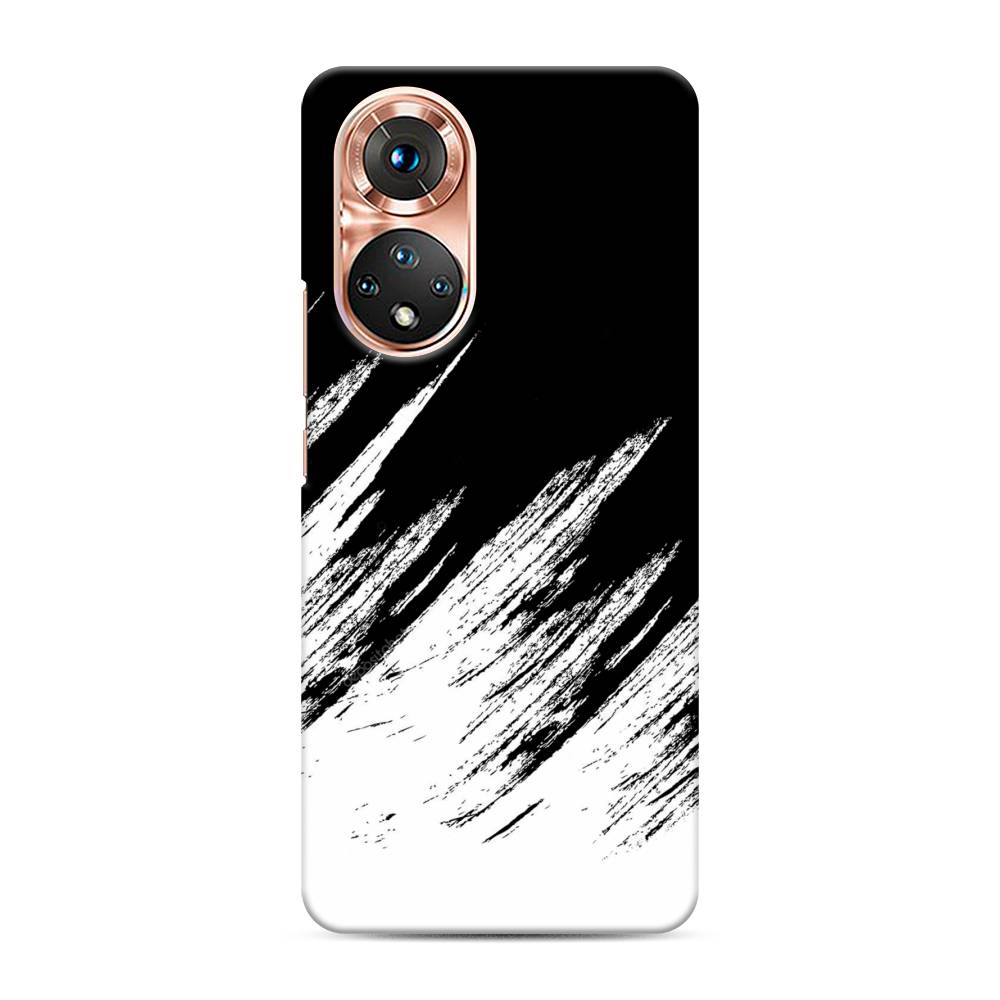 

Чехол Awog "Черно белые брызги" для Honor 50, 6105420-2