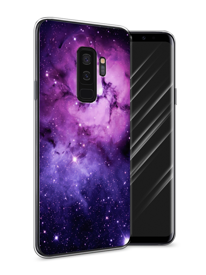 

Чехол Awog на Samsung Galaxy S9 + "Космос 18", Фиолетовый, 25850-4