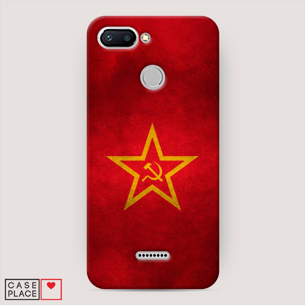 

Пластиковый чехол "Красное знамя" на Xiaomi Redmi 6