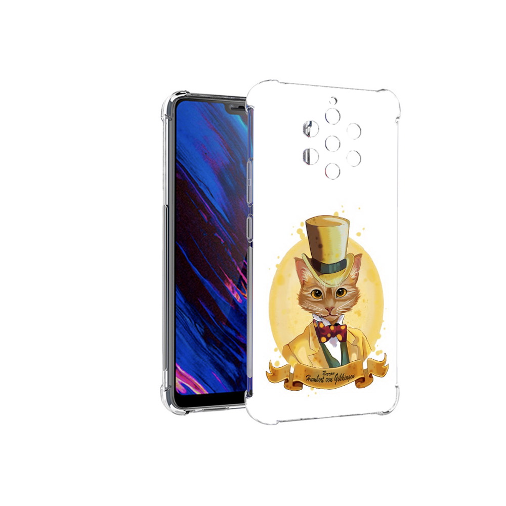 Чехол MyPads Tocco для Nokia 9 кот юрист (PT125567.95.401)