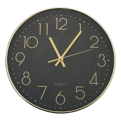 

LADECOR CHRONO Часы настенные, пластик, 29,3x29,3x5 см, 1xAA, цвет серый космос